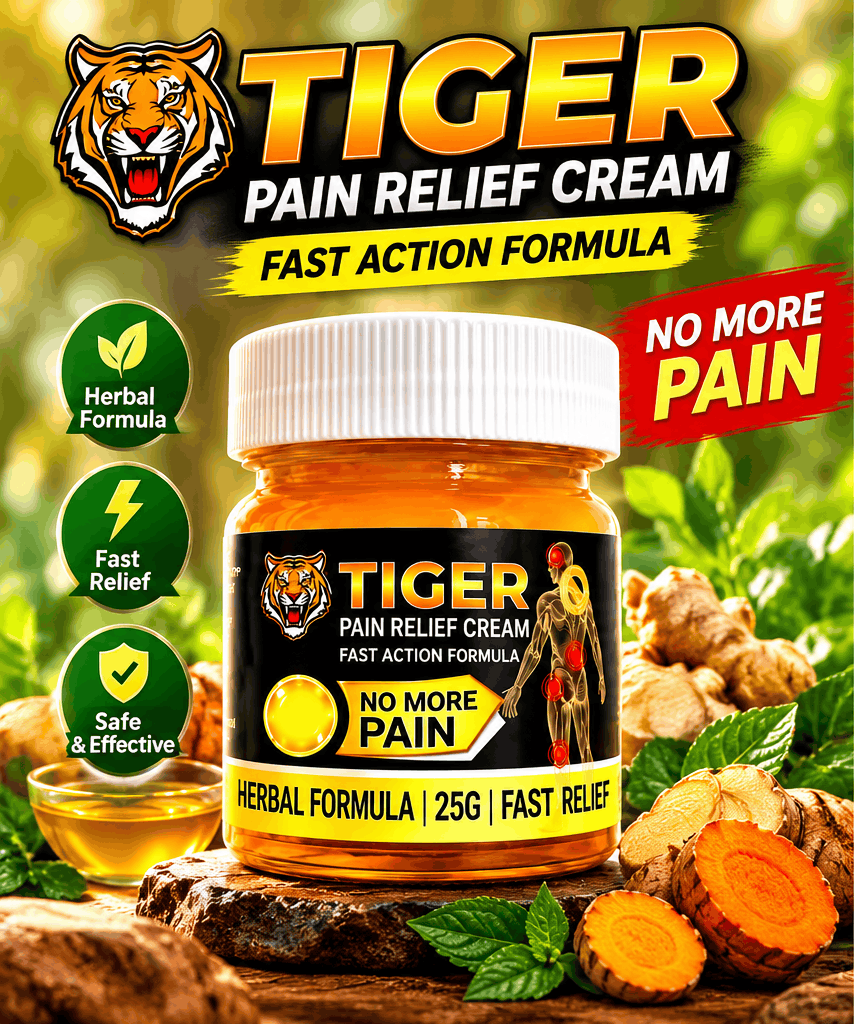 Tiger Pain Relief Cream – ব্যথার অস্বস্তিতে স্বস্তির যত্ন