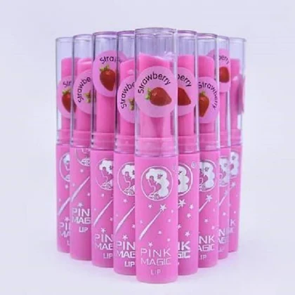 Pink Magic Lip Balm Combo-15-( Hong Kong )-( Pack of 15; 45g )